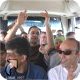 Une bonne ambiance dans le bus !!